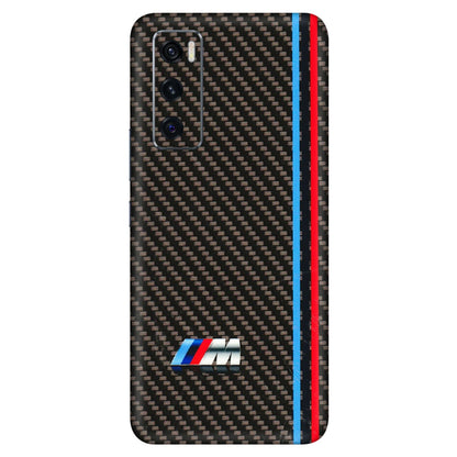 VIVO Z/V/X/T/U/S Series Phone Skins (All Models) - BM Carbon Fiber Feels - 3D Embossed Finish (L-38) Vivo V20 SE