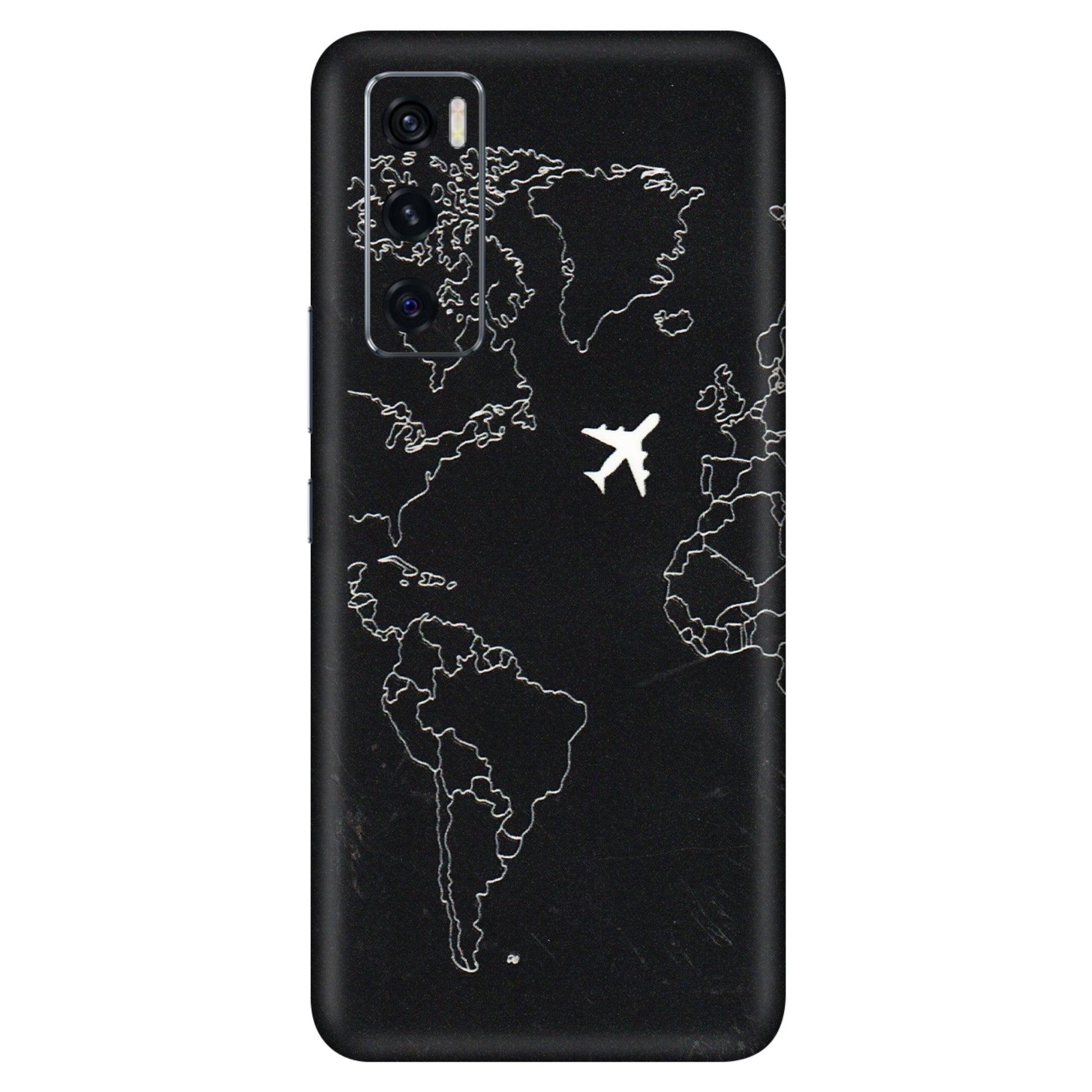 VIVO Z/V/X/T/U/S Series Phone Skins (All Models) - Never Ending Travel - 3D Embossed Finish (L-79) Vivo V20 SE