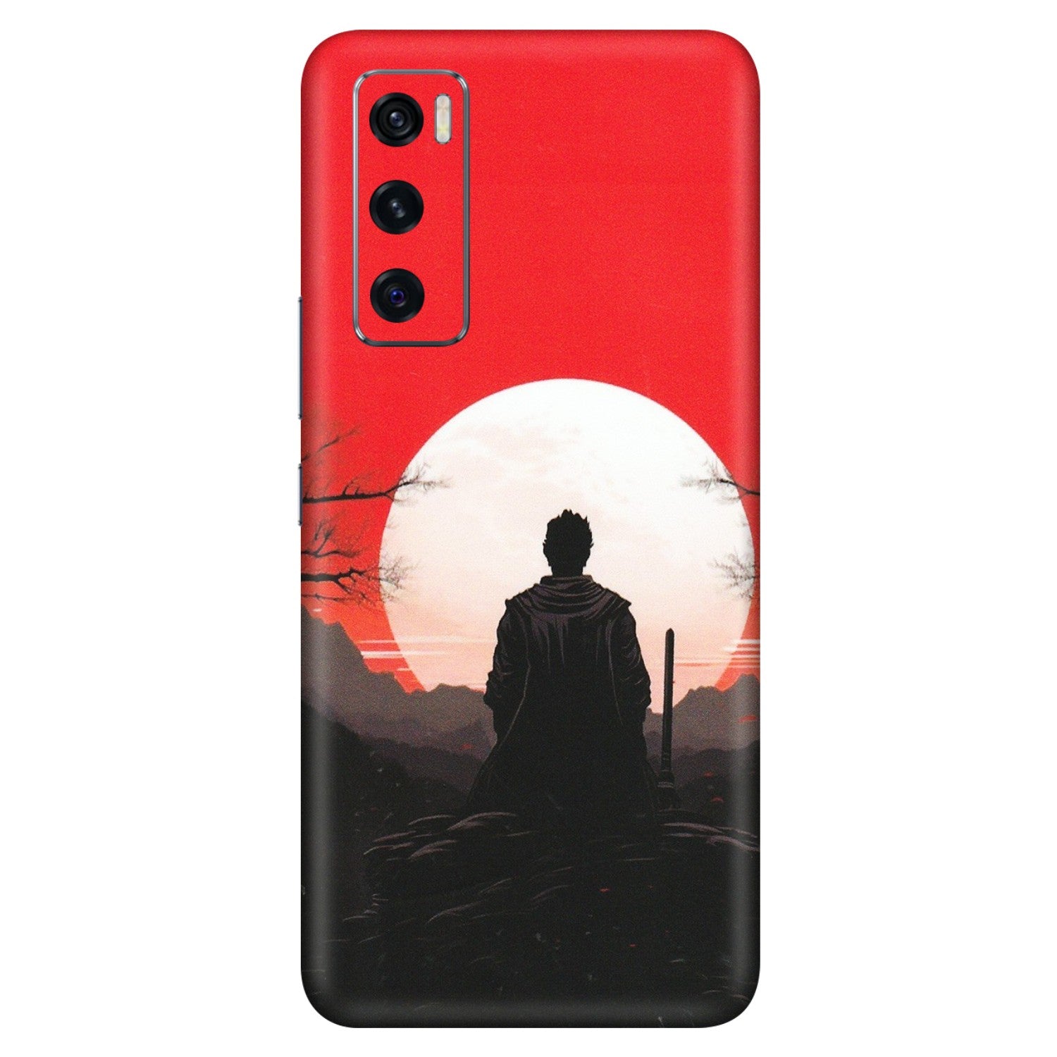 VIVO Z/V/X/T/U/S Series Phone Skins (All Models) - Samurai Anime - Matte Finish (M-141) Vivo V20 SE