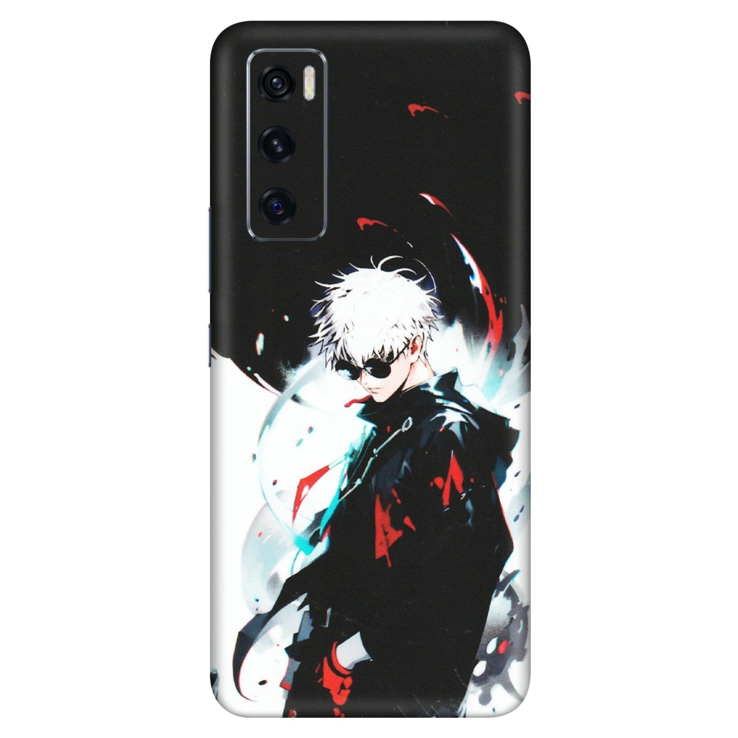 VIVO Z/V/X/T/U/S Series Phone Skins (All Models) - Gojo Powerful Charater Kaisen Anime - Matte Finish (M-144) Vivo V20 SE