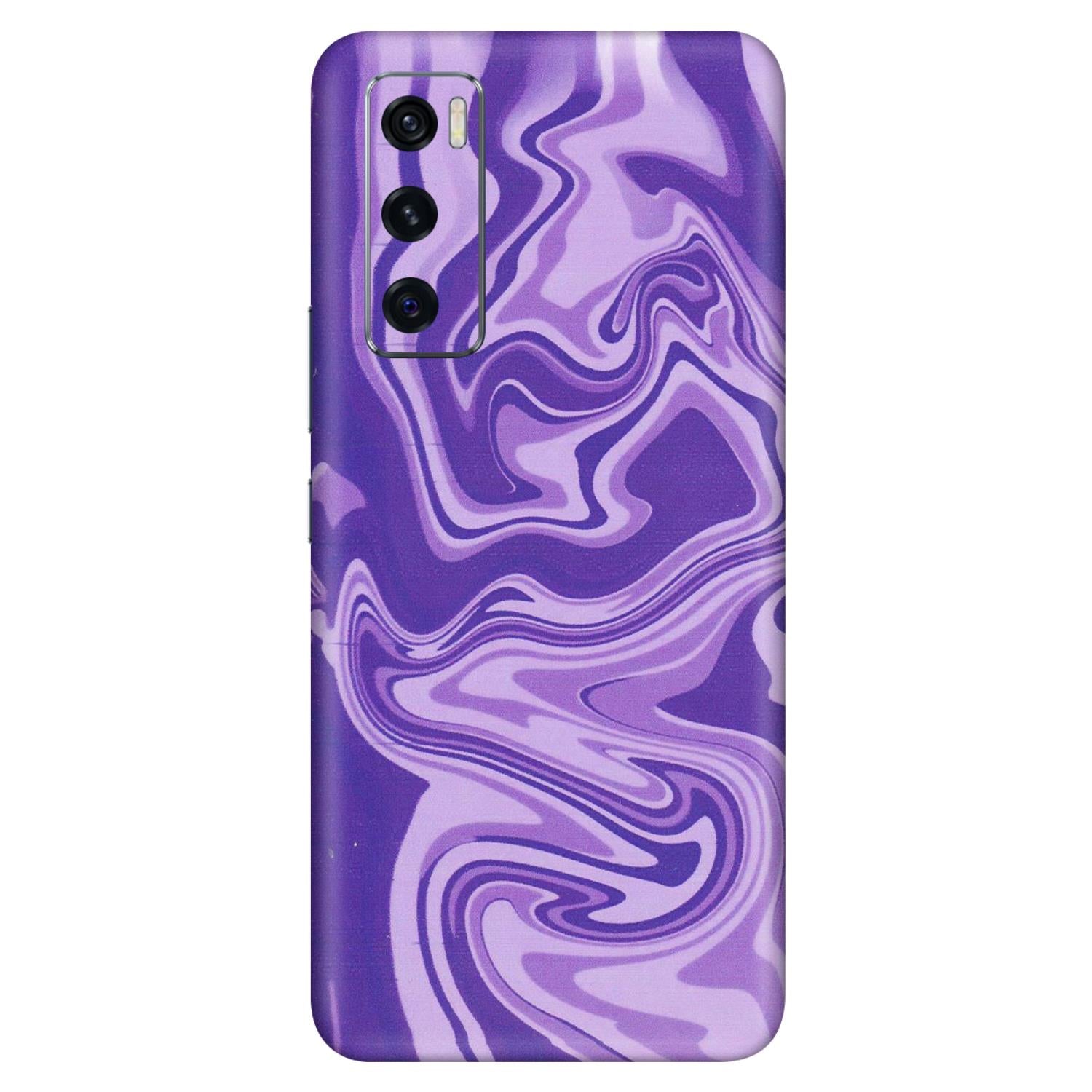 VIVO Z/V/X/T/U/S Series Phone Skins (All Models) - Hazy Purple Nights - Matte Finish (M-14) Vivo V20 SE