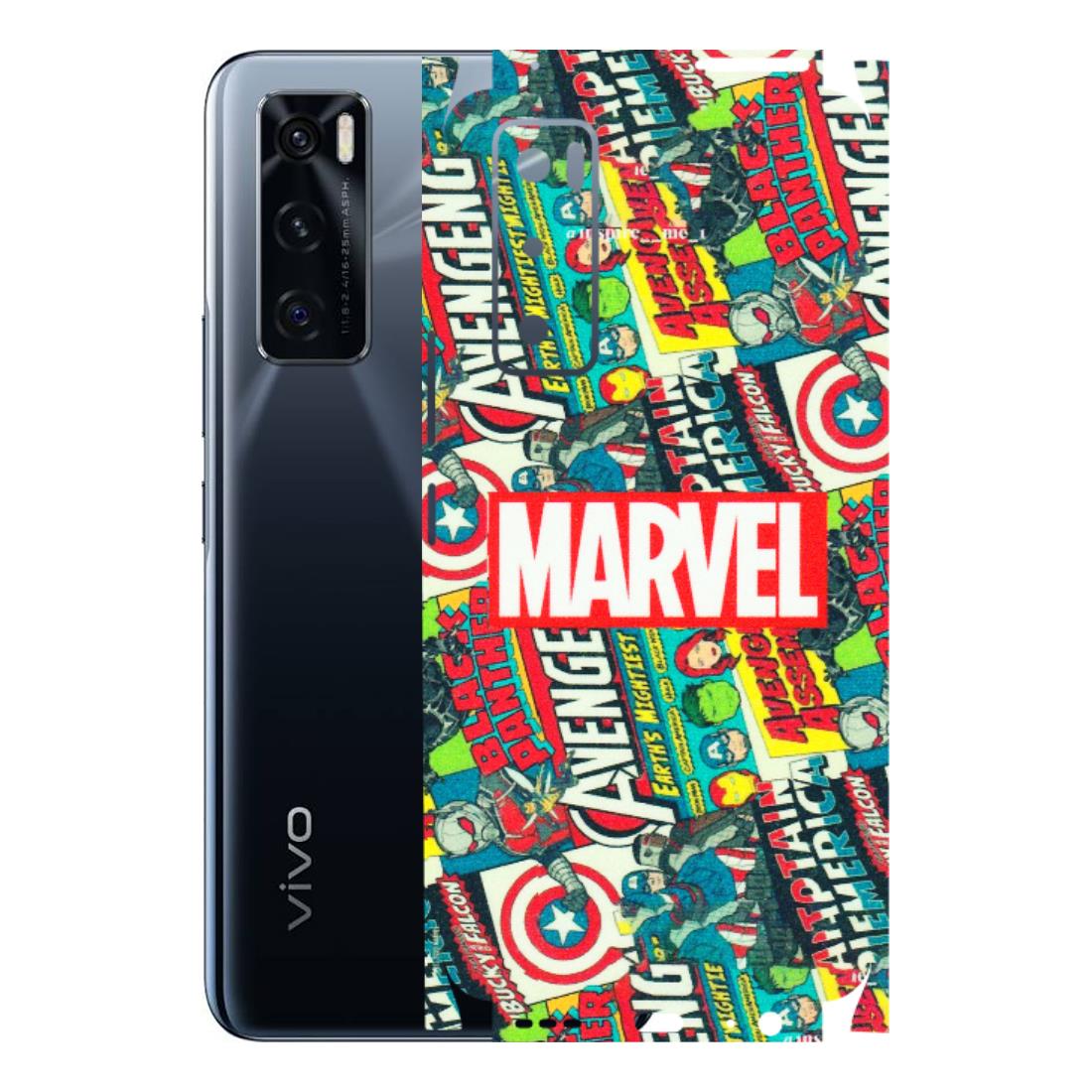 VIVO Z/V/X/T/U/S Series Phone Skins (All Models) - Marvel Comic Lover - Matte Finish (M-30) Vivo V20 SE