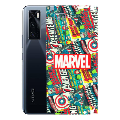 VIVO Z/V/X/T/U/S Series Phone Skins (All Models) - Marvel Comic Lover - Matte Finish (M-30) Vivo V20 SE