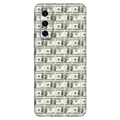VIVO Z/V/X/T/U/S Series Phone Skins (All Models) - I Love Dollars - Matte Finish (M-40) Vivo V20 SE