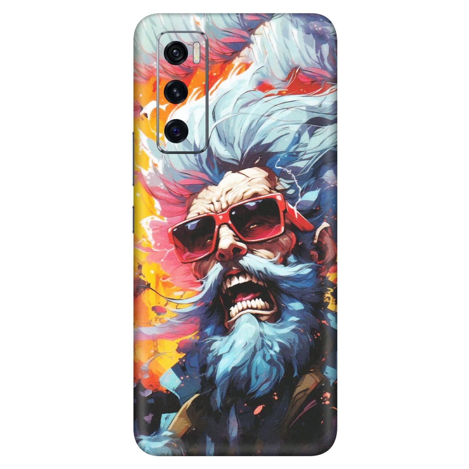 VIVO Z/V/X/T/U/S Series Phone Skins (All Models) - Daddy Cool Character - Matte Finish (M-43) Vivo V20 SE