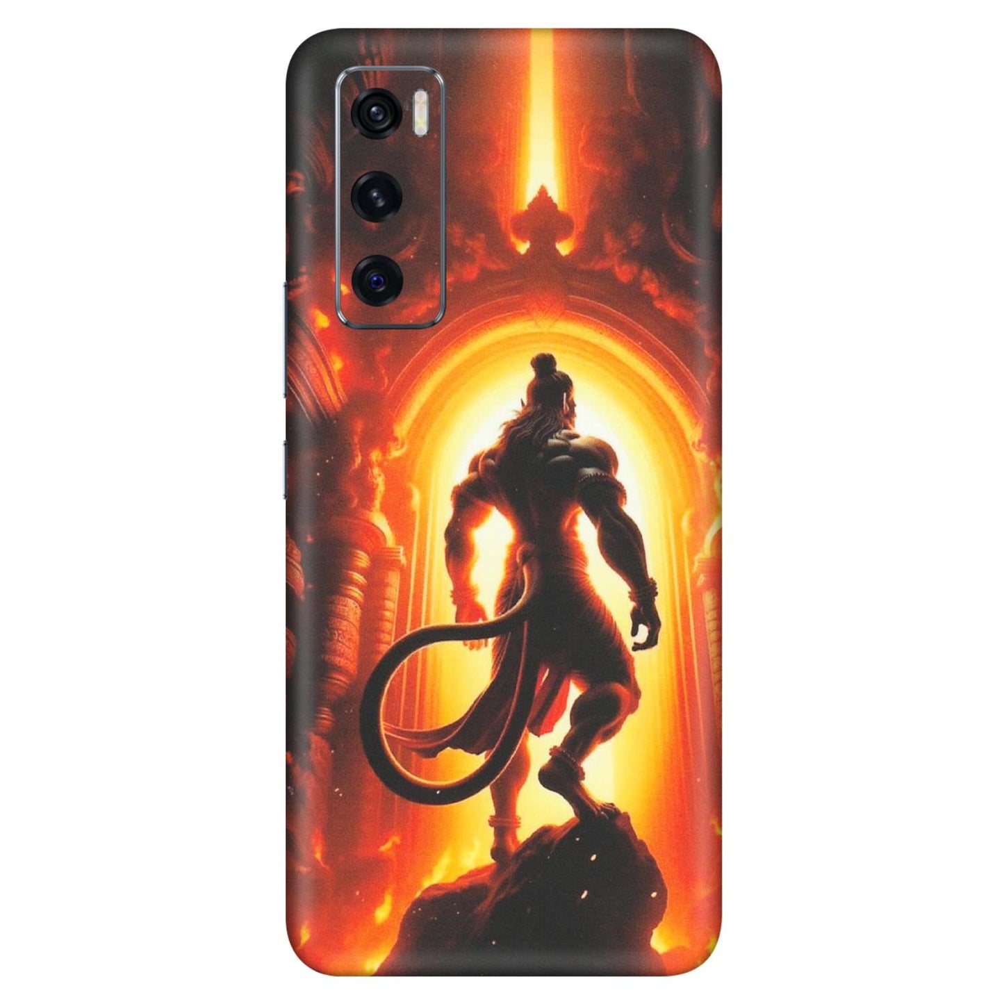 VIVO Z/V/X/T/U/S Series Phone Skins (All Models) - HanumanJi - Matte Finish (M-06) Vivo V20 SE