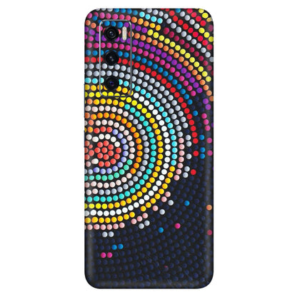VIVO Z/V/X/T/U/S Series Phone Skins (All Models) - Rainbow Dot Mandala - Matte Finish (M-97) Vivo V20 SE