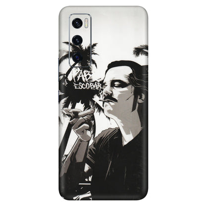 VIVO Z/V/X/T/U/S Series Phone Skins (All Models) - Pab Escobar - Transparent Finish (T-05) Vivo V20 SE