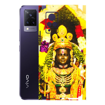 VIVO Z/V/X/T/U/S Series Phone Skins (All Models) - Ram Lalla Ayodhya - 3D Embossed Finish (L-103) Vivo V21 5G