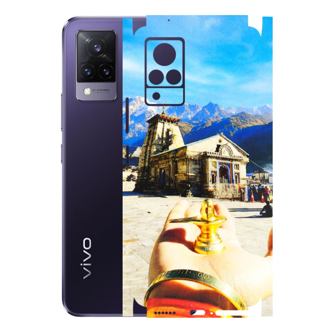 VIVO Z/V/X/T/U/S Series Phone Skins (All Models) - Beauty of Kedarnath - 3D Embossed Finish (L-108) Vivo V21 5G