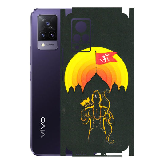 VIVO Z/V/X/T/U/S Series Phone Skins (All Models) - Lord Ram - 3D Embossed Finish (L-132) Vivo V21 5G