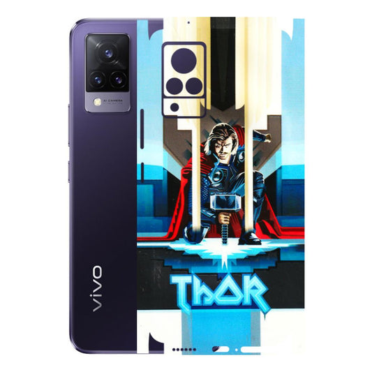 VIVO Z/V/X/T/U/S Series Phone Skins (All Models) - Thor - 3D Embossed Finish (L-137) Vivo V21 5G
