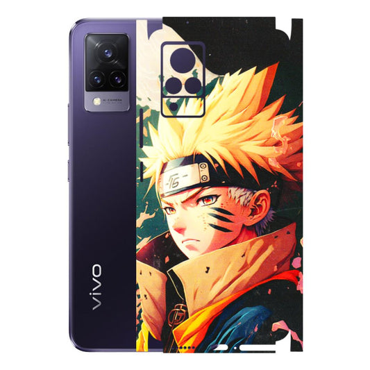 VIVO Z/V/X/T/U/S Series Phone Skins (All Models) - New Naruto - 3D Embossed Finish (L-148) Vivo V21 5G
