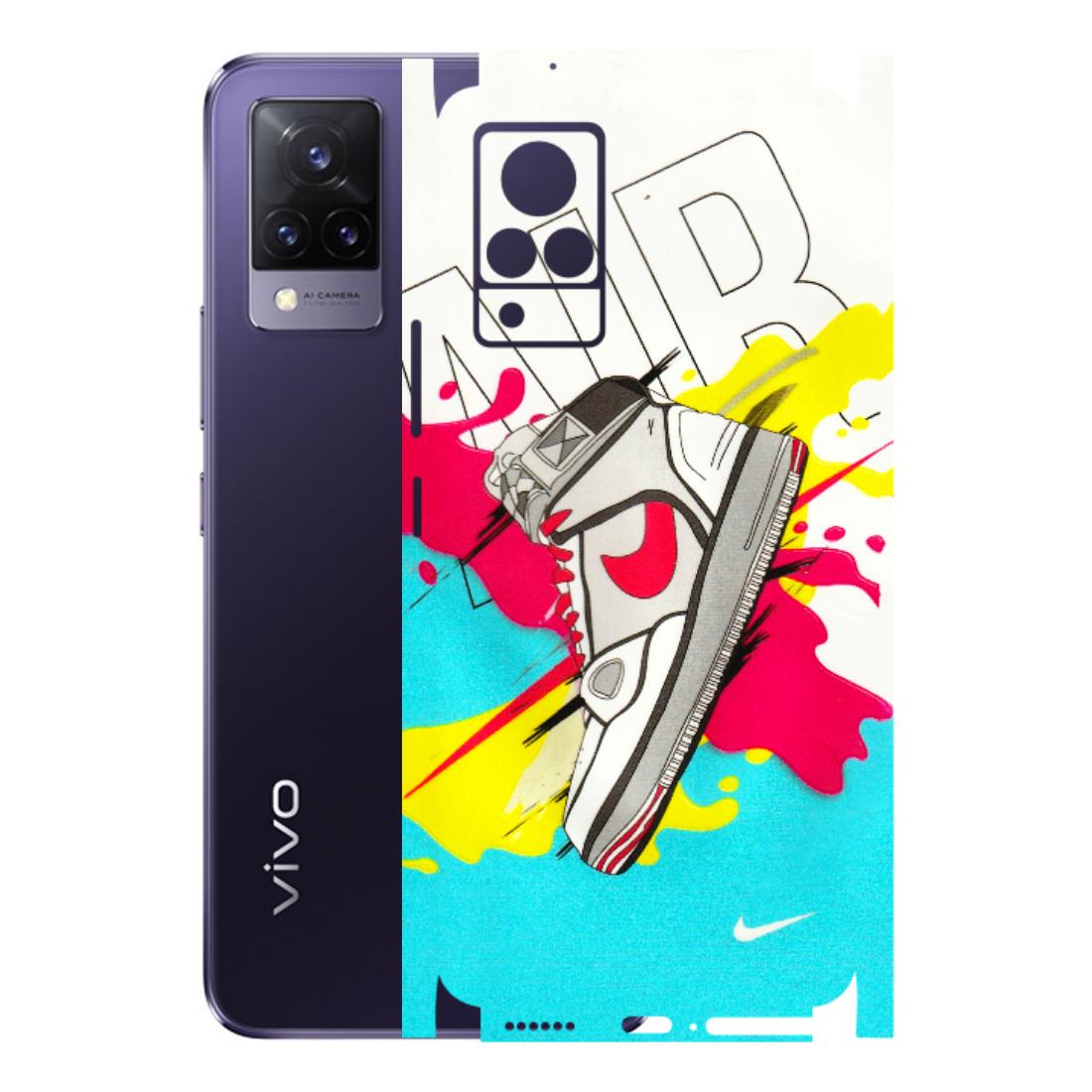VIVO Z/V/X/T/U/S Series Phone Skins (All Models) - Sneaker - 3D Embossed Finish (L-207) Vivo V21 5G