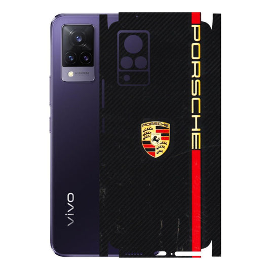 VIVO Z/V/X/T/U/S Series Phone Skins (All Models) - Premium Porsche - 3D Embossed Finish (L-225) Vivo V21 5G