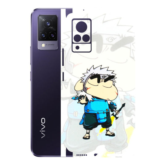 VIVO Z/V/X/T/U/S Series Phone Skins (All Models) - Angry Young Shinchan - 3D Embossed Finish (L-226) Vivo V21 5G