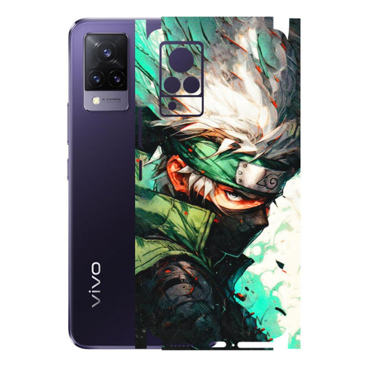 VIVO Z/V/X/T/U/S Series Phone Skins (All Models) - Kakashi Side Profile - 3D Embossed Finish (L-249) Vivo V21 5G