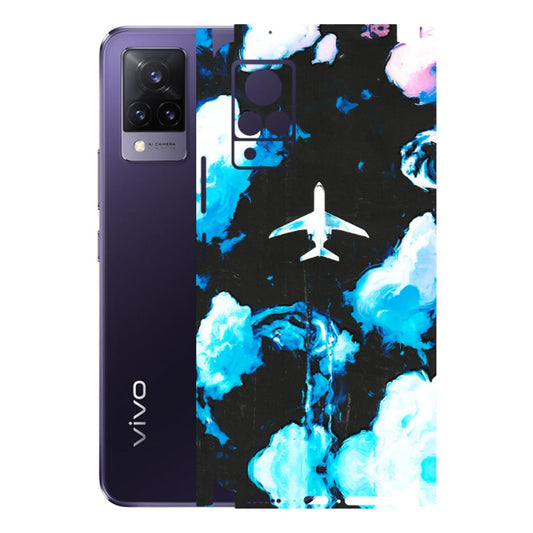VIVO Z/V/X/T/U/S Series Phone Skins (All Models) - Travel In Airline - 3D Embossed Finish (L-264) Vivo V21 5G