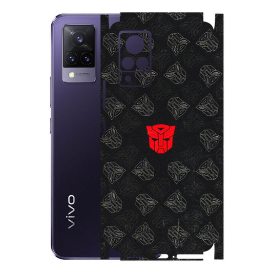 VIVO Z/V/X/T/U/S Series Phone Skins (All Models) - Transformers Devastation - 3D Embossed Finish (L-301) Vivo V21 5G