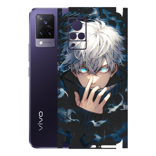 VIVO Z/V/X/T/U/S Series Phone Skins (All Models) - New Jujutsu Kaisen Anime - 3D Embossed Finish (L-313) Vivo V21 5G