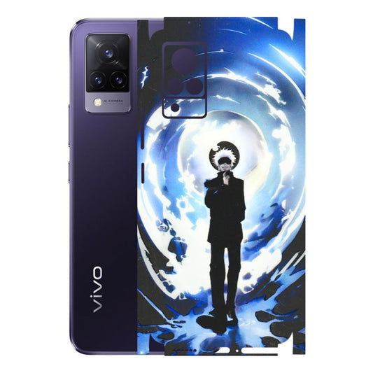 VIVO Z/V/X/T/U/S Series Phone Skins (All Models) - Jujustu Kaisen Anime Manga - 3D Embossed Finish (L-317) Vivo V21 5G