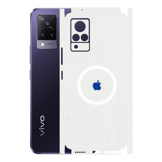 VIVO Z/V/X/T/U/S Series Phone Skins (All Models) - iPhone Magsafe Logo - 3D Embossed Finish (L-320) Vivo V21 5G