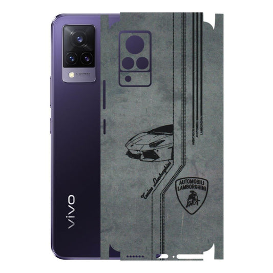 VIVO Z/V/X/T/U/S Series Phone Skins (All Models) - New Lamborgini Aventador - 3D Embossed Finish (L-321) Vivo V21 5G