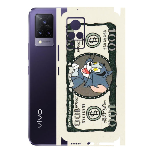 VIVO Z/V/X/T/U/S Series Phone Skins (All Models) - Tom Hundred Dollar - 3D Embossed Finish (L-324) Vivo V21 5G