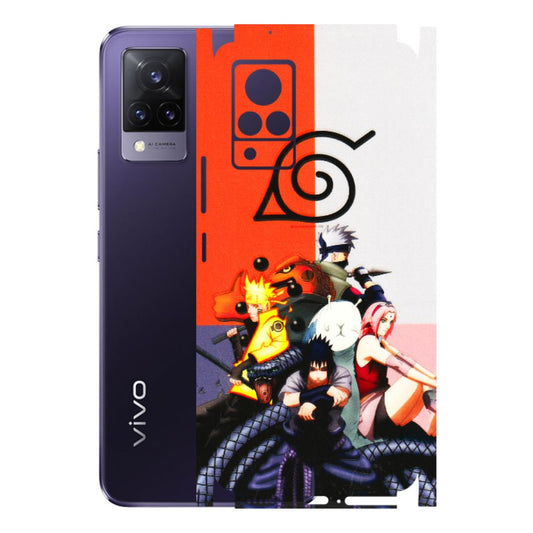 VIVO Z/V/X/T/U/S Series Phone Skins (All Models) - Naruto Final Fight - 3D Embossed Finish (L-33) Vivo V21 5G