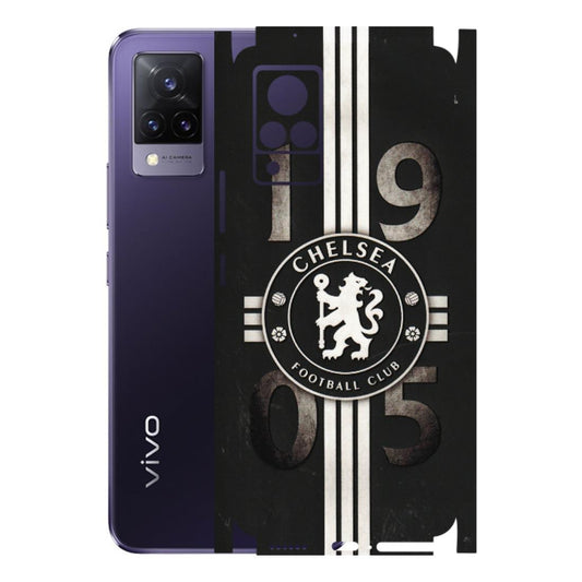 VIVO Z/V/X/T/U/S Series Phone Skins (All Models) - Chelsea Fan Club - 3D Embossed Finish (L-36) Vivo V21 5G
