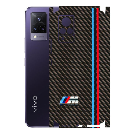 VIVO Z/V/X/T/U/S Series Phone Skins (All Models) - BM Carbon Fiber Feels - 3D Embossed Finish (L-38) Vivo V21 5G