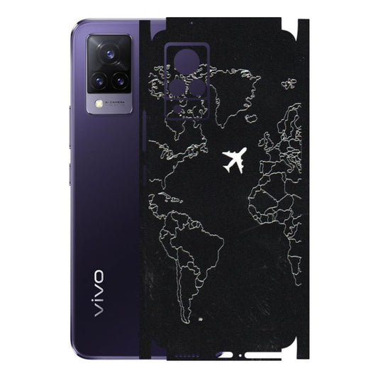 VIVO Z/V/X/T/U/S Series Phone Skins (All Models) - Never Ending Travel - 3D Embossed Finish (L-79) Vivo V21 5G