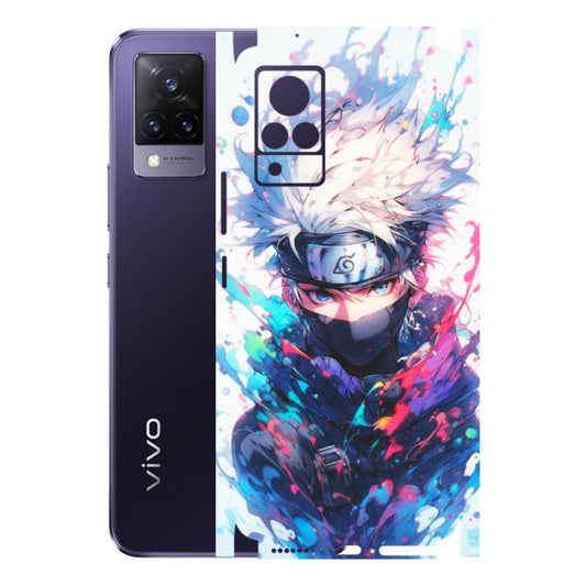 VIVO Z/V/X/T/U/S Series Phone Skins (All Models) - Naruto Face Mask - Matte Finish (M-03) Vivo V21 5G