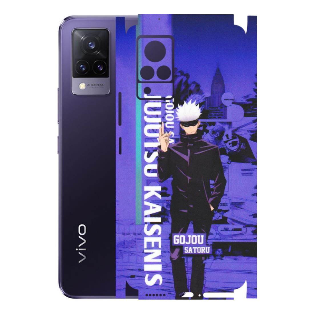 VIVO Z/V/X/T/U/S Series Phone Skins (All Models) - Jujutsu Kaisen Gojo - Matte Finish (M-05) Vivo V21 5G