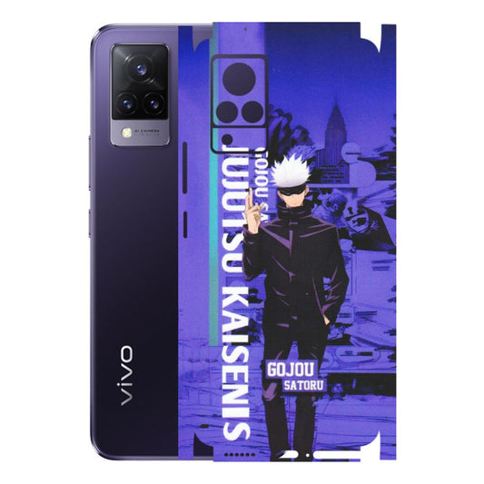 VIVO Z/V/X/T/U/S Series Phone Skins (All Models) - Jujutsu Kaisen Gojo - Matte Finish (M-05) Vivo V21 5G