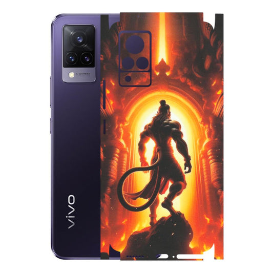 VIVO Z/V/X/T/U/S Series Phone Skins (All Models) - HanumanJi - Matte Finish (M-06) Vivo V21 5G