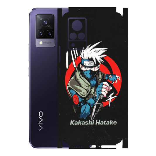 VIVO Z/V/X/T/U/S Series Phone Skins (All Models) - Naruto Kakashi Hatake Killer - Matte Finish (M-114) Vivo V21 5G