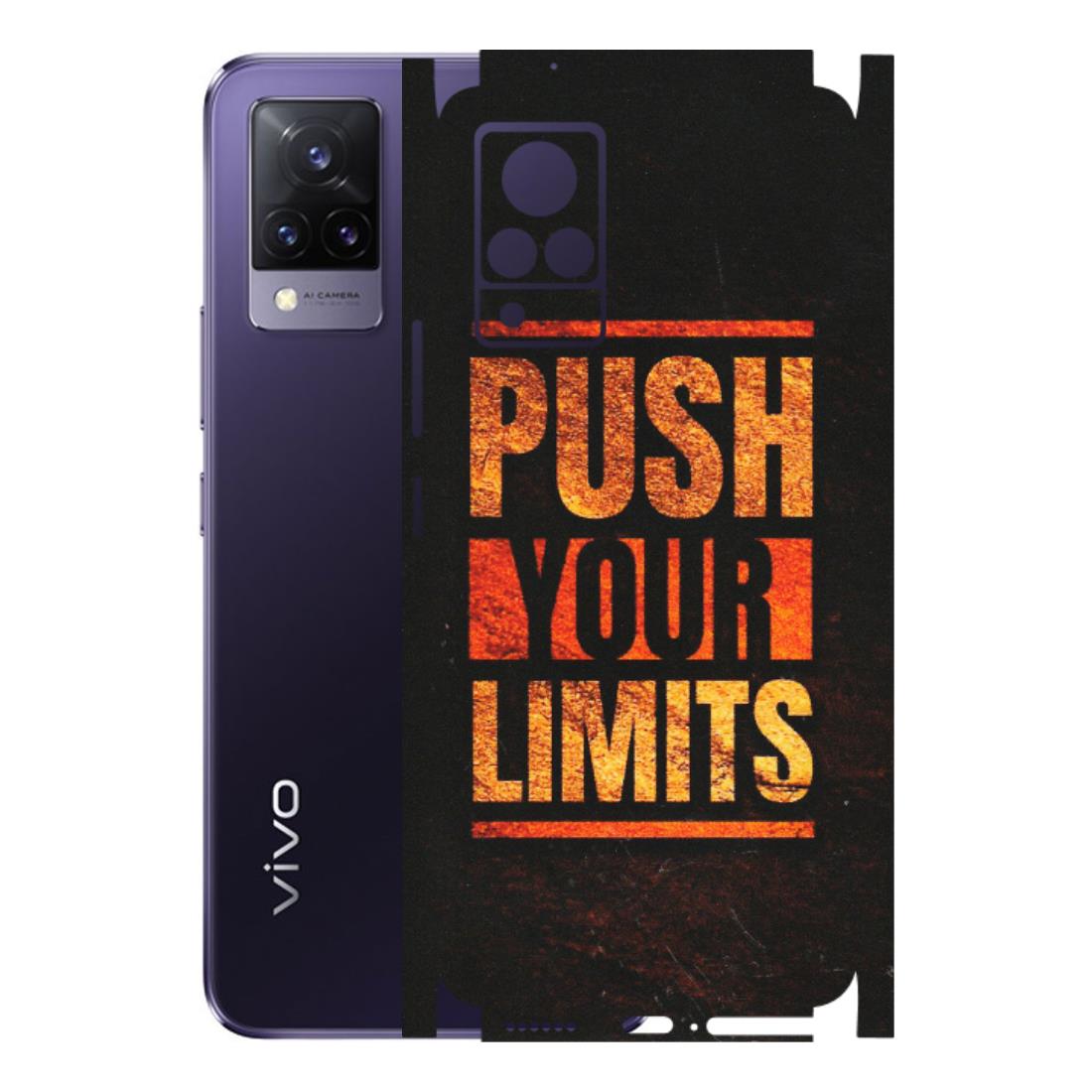 VIVO Z/V/X/T/U/S Series Phone Skins (All Models) - Push Your Limits - Matte Finish (M-118) Vivo V21 5G