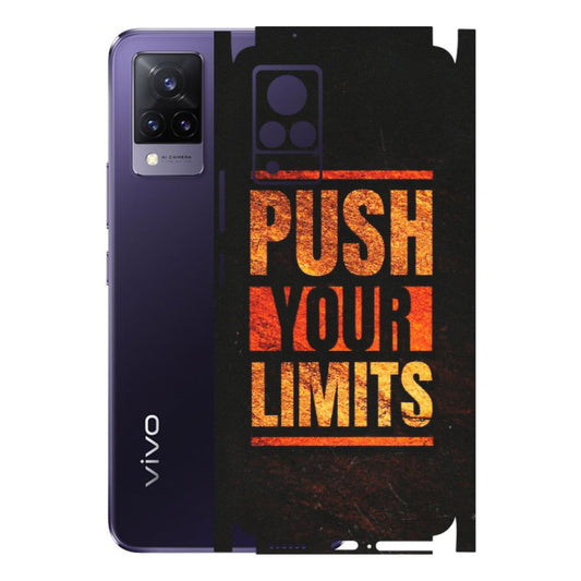 VIVO Z/V/X/T/U/S Series Phone Skins (All Models) - Push Your Limits - Matte Finish (M-118) Vivo V21 5G
