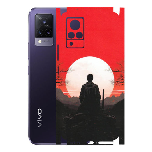 VIVO Z/V/X/T/U/S Series Phone Skins (All Models) - Samurai Anime - Matte Finish (M-141) Vivo V21 5G