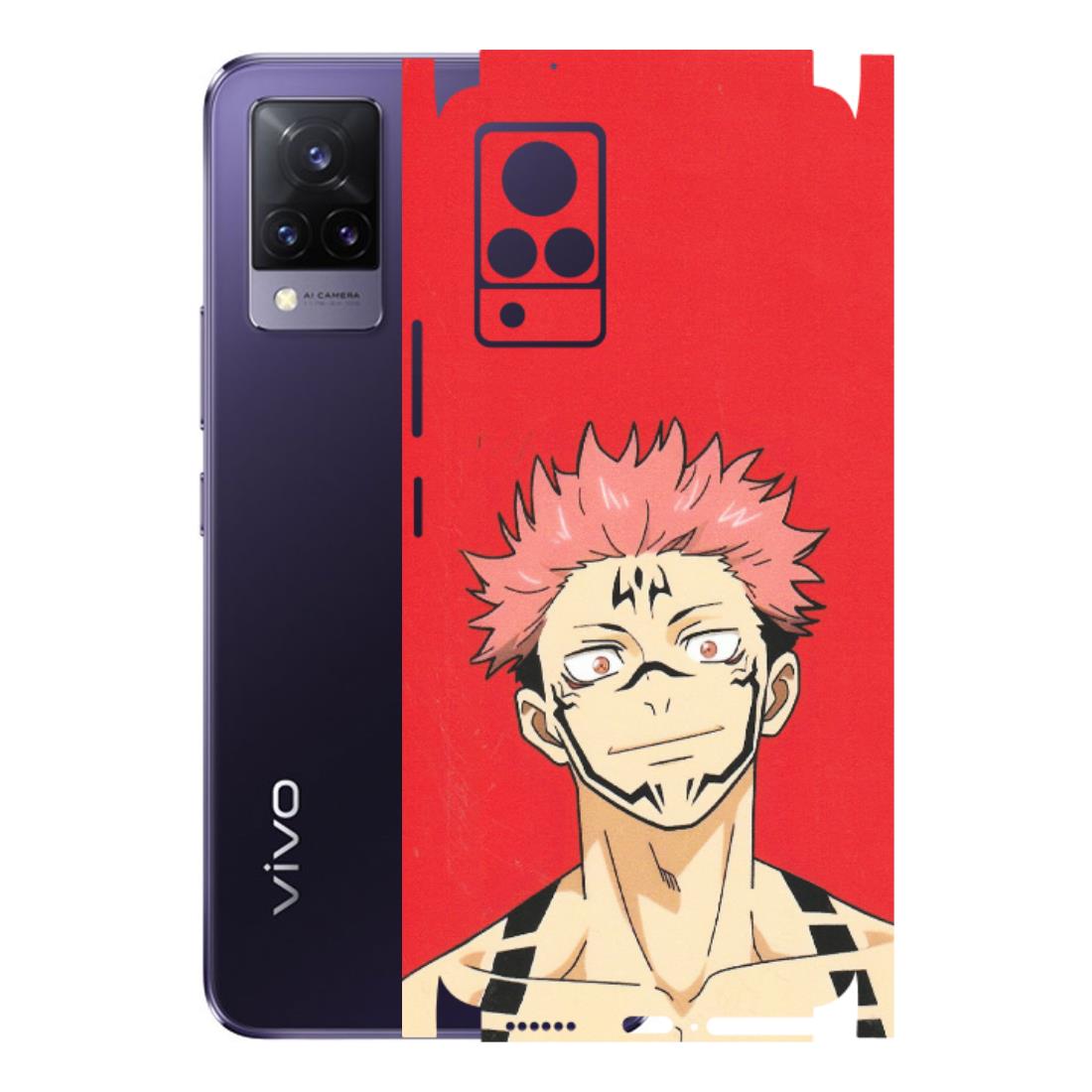 VIVO Z/V/X/T/U/S Series Phone Skins (All Models) - Ryomen Sukuna Fun Anime - Matte Finish (M-153) Vivo V21 5G