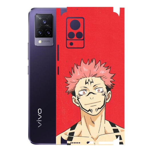 VIVO Z/V/X/T/U/S Series Phone Skins (All Models) - Ryomen Sukuna Fun Anime - Matte Finish (M-153) Vivo V21 5G