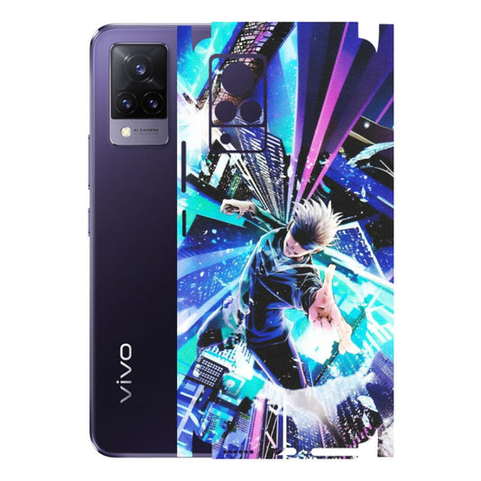 VIVO Z/V/X/T/U/S Series Phone Skins (All Models) - Manga Action Jujustu Kaisen Anime - Matte Finish (M-155) Vivo V21 5G