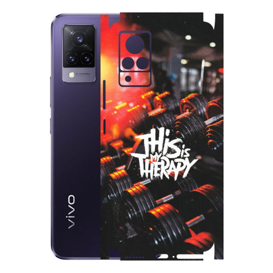 VIVO Z/V/X/T/U/S Series Phone Skins (All Models) - GYM Lover Therapy - Matte Finish (M-160) Vivo V21 5G