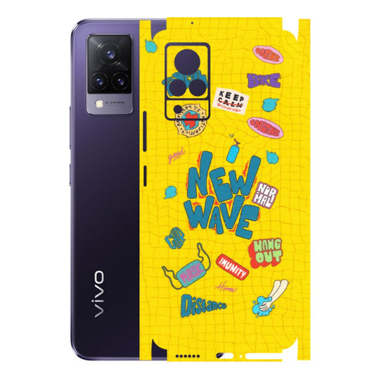VIVO Z/V/X/T/U/S Series Phone Skins (All Models) - New Wave Life - Matte Finish (M-17) Vivo V21 5G