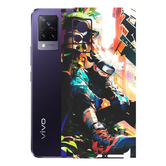 VIVO Z/V/X/T/U/S Series Phone Skins (All Models) - Naruto"s Gaze - Matte Finish (M-172) Vivo V21 5G
