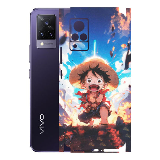 VIVO Z/V/X/T/U/S Series Phone Skins (All Models) - Toon One Piece Cute Character - Matte Finish (M-35) Vivo V21 5G