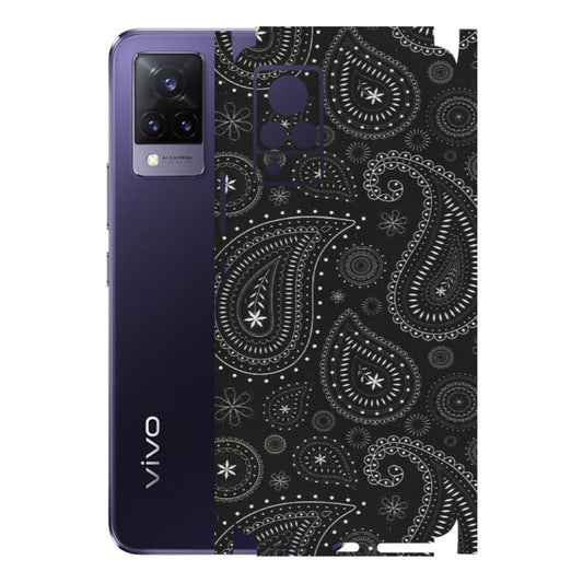 VIVO Z/V/X/T/U/S Series Phone Skins (All Models) - Black Sober Kerry - Matte Finish (M-37) Vivo V21 5G