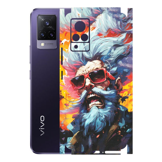 VIVO Z/V/X/T/U/S Series Phone Skins (All Models) - Daddy Cool Character - Matte Finish (M-43) Vivo V21 5G