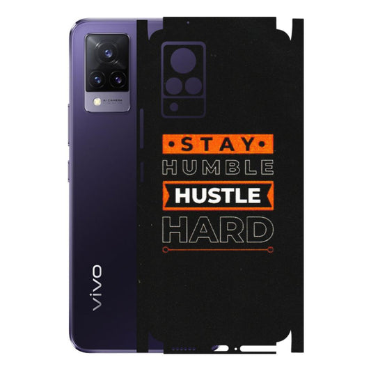 VIVO Z/V/X/T/U/S Series Phone Skins (All Models) - Stay Humble Stay Hard - Matte Finish (M-48) Vivo V21 5G